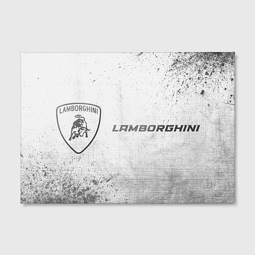 Картина прямоугольная Lamborghini - white gradient по-горизонтали / 3D-принт – фото 2