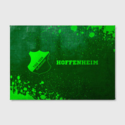 Холст прямоугольный Hoffenheim - green gradient по-горизонтали, цвет: 3D-принт — фото 2