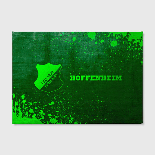 Картина прямоугольная Hoffenheim - green gradient по-горизонтали / 3D-принт – фото 2