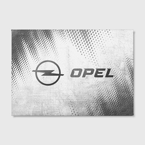 Картина прямоугольная Opel - white gradient по-горизонтали / 3D-принт – фото 2