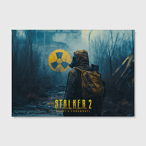 Картина прямоугольная Stalker 2 зараженная зона / 3D-принт – фото 2