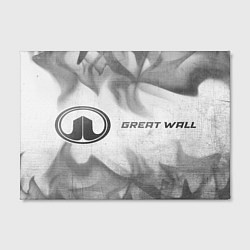 Холст прямоугольный Great Wall - white gradient по-горизонтали, цвет: 3D-принт — фото 2