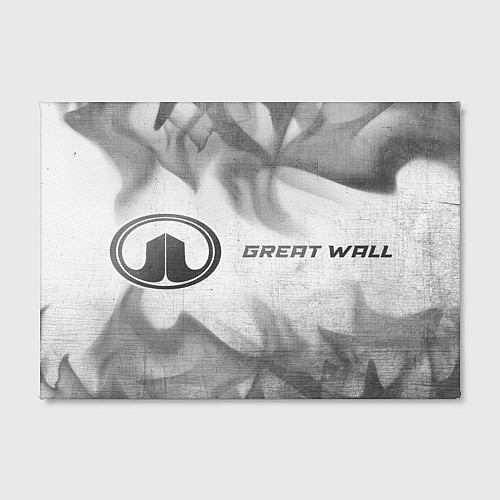 Картина прямоугольная Great Wall - white gradient по-горизонтали / 3D-принт – фото 2