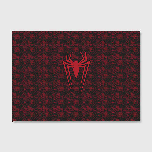 Картина прямоугольная Spider-Man logo / 3D-принт – фото 2