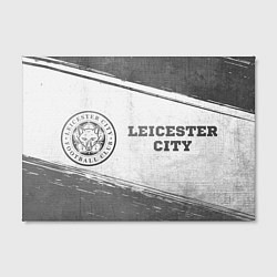 Холст прямоугольный Leicester City - white gradient по-горизонтали, цвет: 3D-принт — фото 2