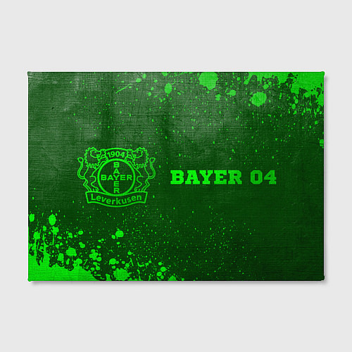 Картина прямоугольная Bayer 04 - green gradient по-горизонтали / 3D-принт – фото 2