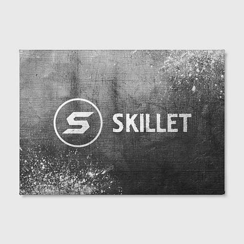 Картина прямоугольная Skillet - grey gradient по-горизонтали / 3D-принт – фото 2