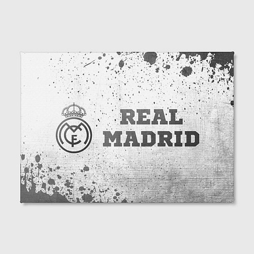 Картина прямоугольная Real Madrid - white gradient по-горизонтали / 3D-принт – фото 2