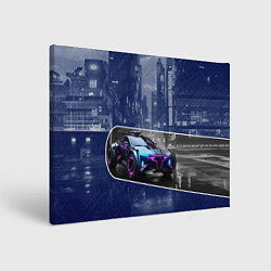 Картина прямоугольная Футуристичный автомобиль