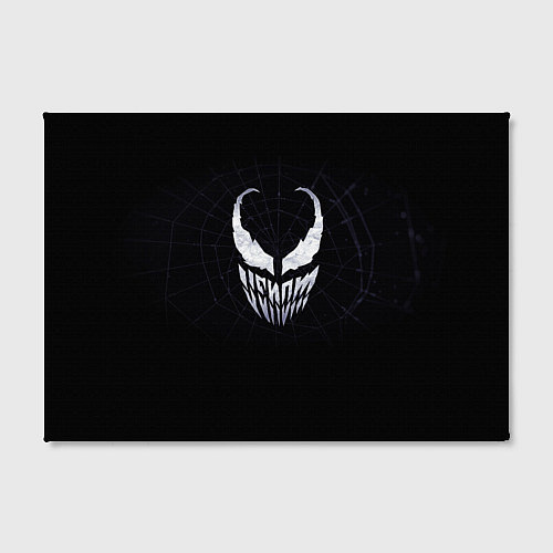 Картина прямоугольная Venom face - logo / 3D-принт – фото 2