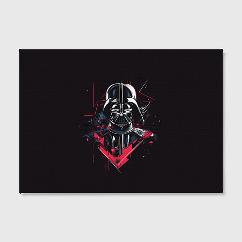 Картина прямоугольная Darth Vader on black / 3D-принт – фото 2