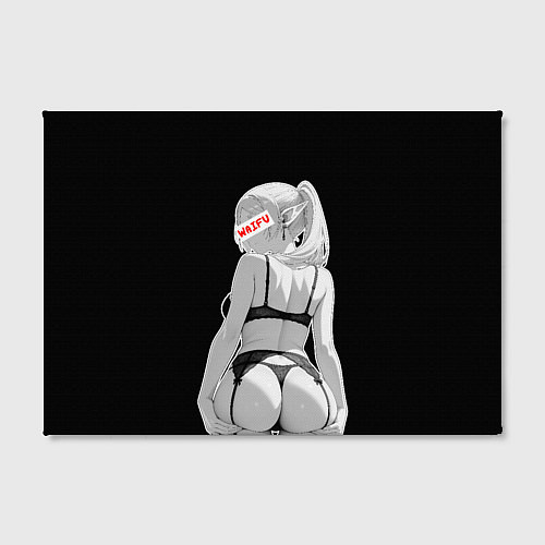 Картина прямоугольная Frieren sexy - Sousou no frieren / 3D-принт – фото 2
