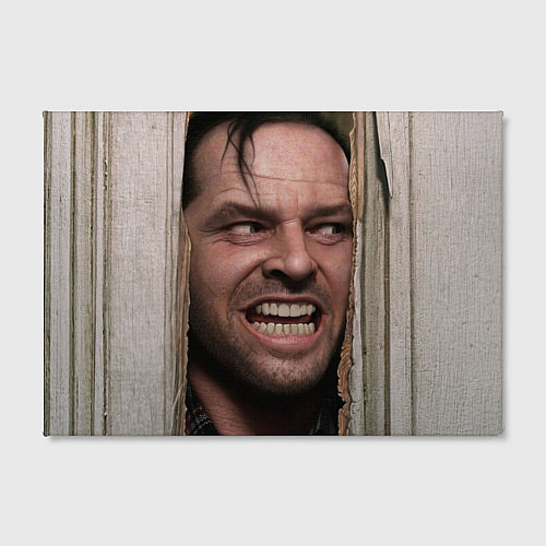 Картина прямоугольная The shining - heres johnny / 3D-принт – фото 2
