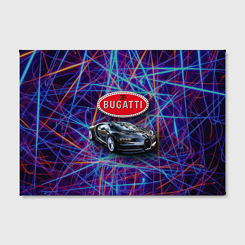 Картина прямоугольная Bugatti Italy - мечта автомобилиста / 3D-принт – фото 2