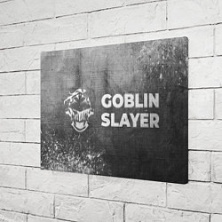 Холст прямоугольный Goblin Slayer - grey gradient по-горизонтали, цвет: 3D-принт — фото 2