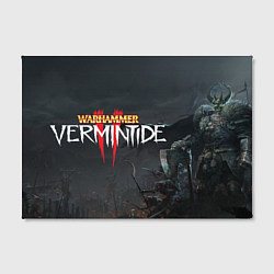 Холст прямоугольный Warhammer - Vermintide Chaos warrior, цвет: 3D-принт — фото 2
