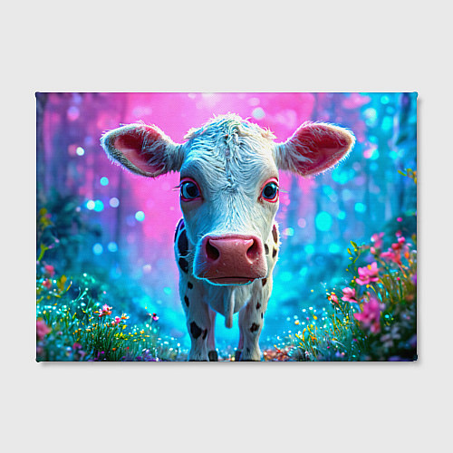 Картина прямоугольная Коровка в сказочном лесу / 3D-принт – фото 2