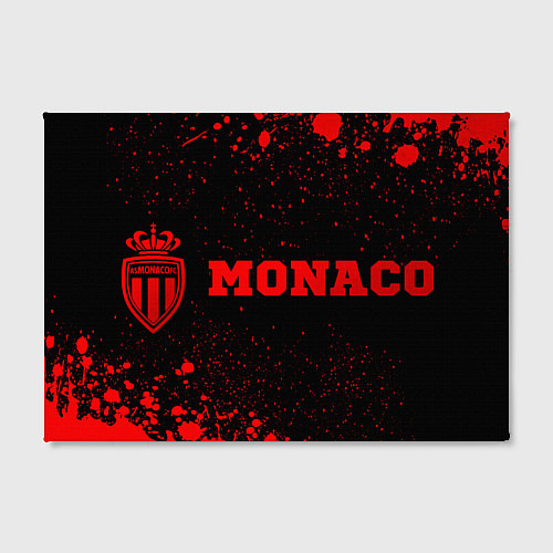 Картина прямоугольная Monaco - red gradient по-горизонтали / 3D-принт – фото 2