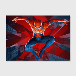 Холст прямоугольный Fly spiderman, цвет: 3D-принт — фото 2