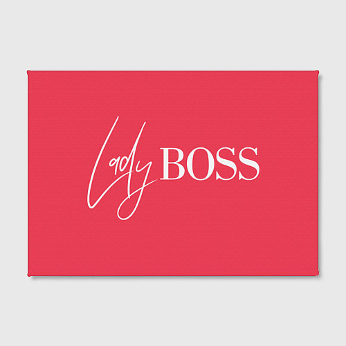 Картина прямоугольная Леди босс - главная в парне / 3D-принт – фото 2