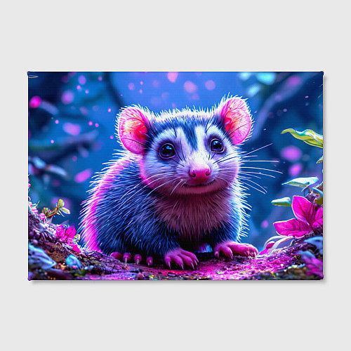 Картина прямоугольная Малыш опоссум / 3D-принт – фото 2