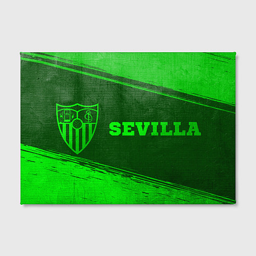 Картина прямоугольная Sevilla - green gradient по-горизонтали / 3D-принт – фото 2