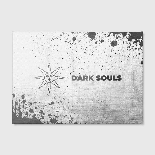 Картина прямоугольная Dark Souls - white gradient по-горизонтали / 3D-принт – фото 2