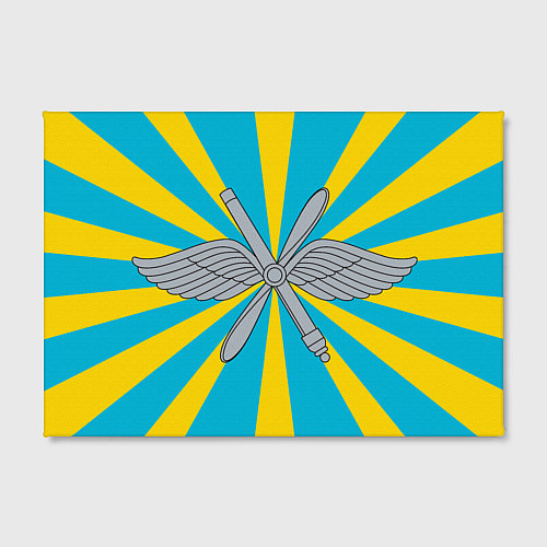 Картина прямоугольная Военно-воздушные силы: флаг / 3D-принт – фото 2