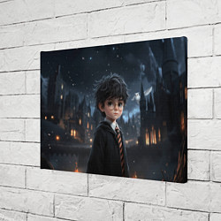 Холст прямоугольный Серьезный Гарри Поттер, цвет: 3D-принт — фото 2