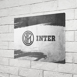 Холст прямоугольный Inter - white gradient по-горизонтали, цвет: 3D-принт — фото 2