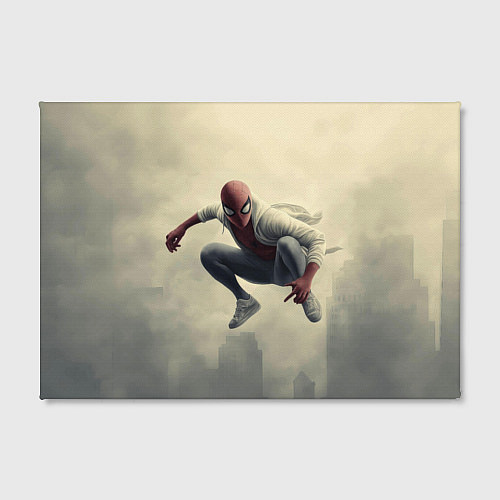 Картина прямоугольная Человек паук в прыжке / 3D-принт – фото 2