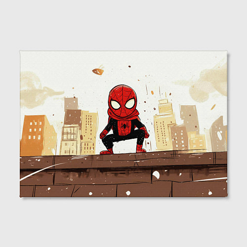 Картина прямоугольная Мини человек-паук / 3D-принт – фото 2