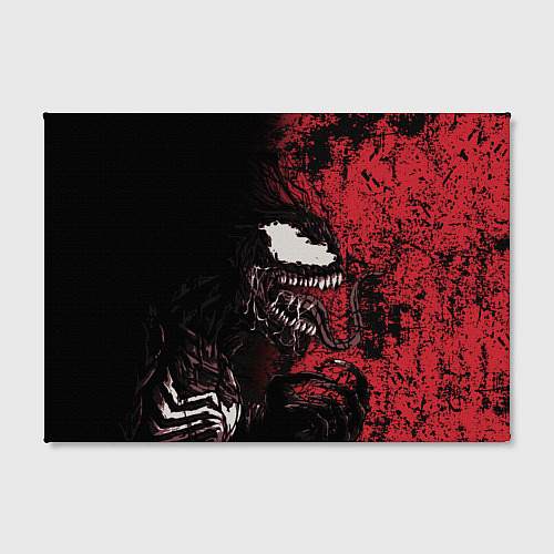 Картина прямоугольная Веном на красном / 3D-принт – фото 2