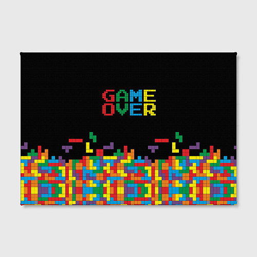 Картина прямоугольная Game over / 3D-принт – фото 2