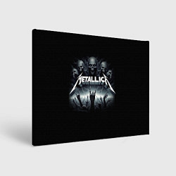 Картина прямоугольная Metallica thrash metal - gesture