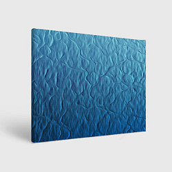 Холст прямоугольный Волнистый узор, цвет: 3D-принт