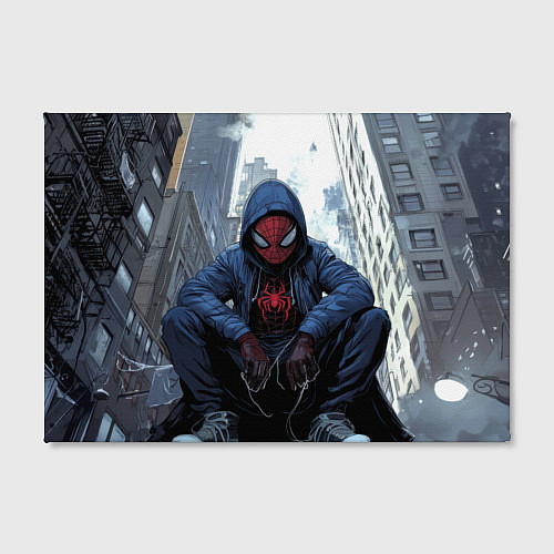 Картина прямоугольная Человек-паук в кедах / 3D-принт – фото 2