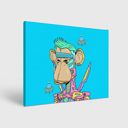 Картина прямоугольная NFT cyber ape UFO