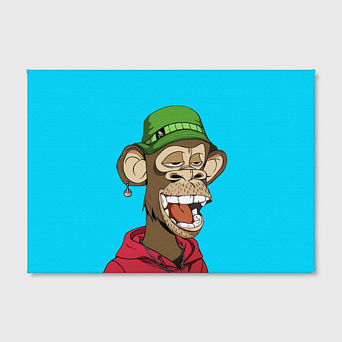 Картина прямоугольная NFT smile ape / 3D-принт – фото 2