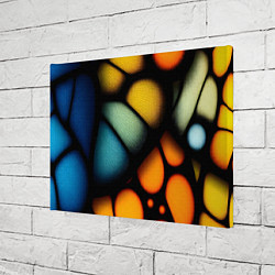 Холст прямоугольный Абстракция крыла бабочки, цвет: 3D-принт — фото 2