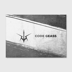 Холст прямоугольный Code Geass - white gradient по-горизонтали, цвет: 3D-принт — фото 2
