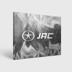 Холст прямоугольный JAC - grey gradient по-горизонтали, цвет: 3D-принт