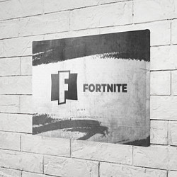 Холст прямоугольный Fortnite - white gradient по-горизонтали, цвет: 3D-принт — фото 2