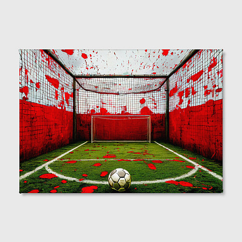 Картина прямоугольная Мини-футбол / 3D-принт – фото 2
