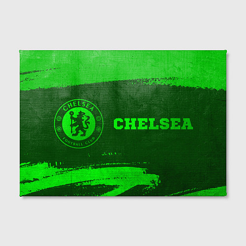 Картина прямоугольная Chelsea - green gradient по-горизонтали / 3D-принт – фото 2