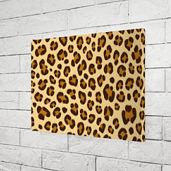 Холст прямоугольный Паттерн с пятнами леопарда, цвет: 3D-принт — фото 2
