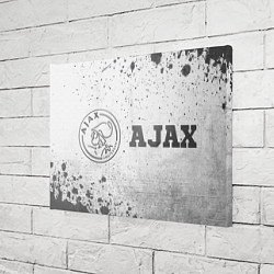 Холст прямоугольный Ajax - white gradient по-горизонтали, цвет: 3D-принт — фото 2