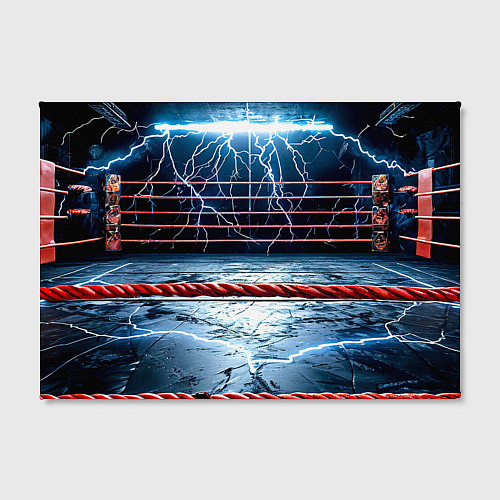 Картина прямоугольная Ринг и молния / 3D-принт – фото 2