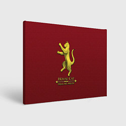 Картина прямоугольная House cat