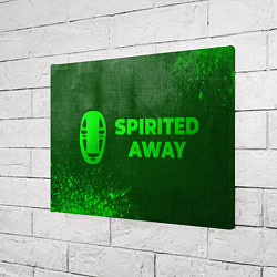 Холст прямоугольный Spirited Away - green gradient по-горизонтали, цвет: 3D-принт — фото 2
